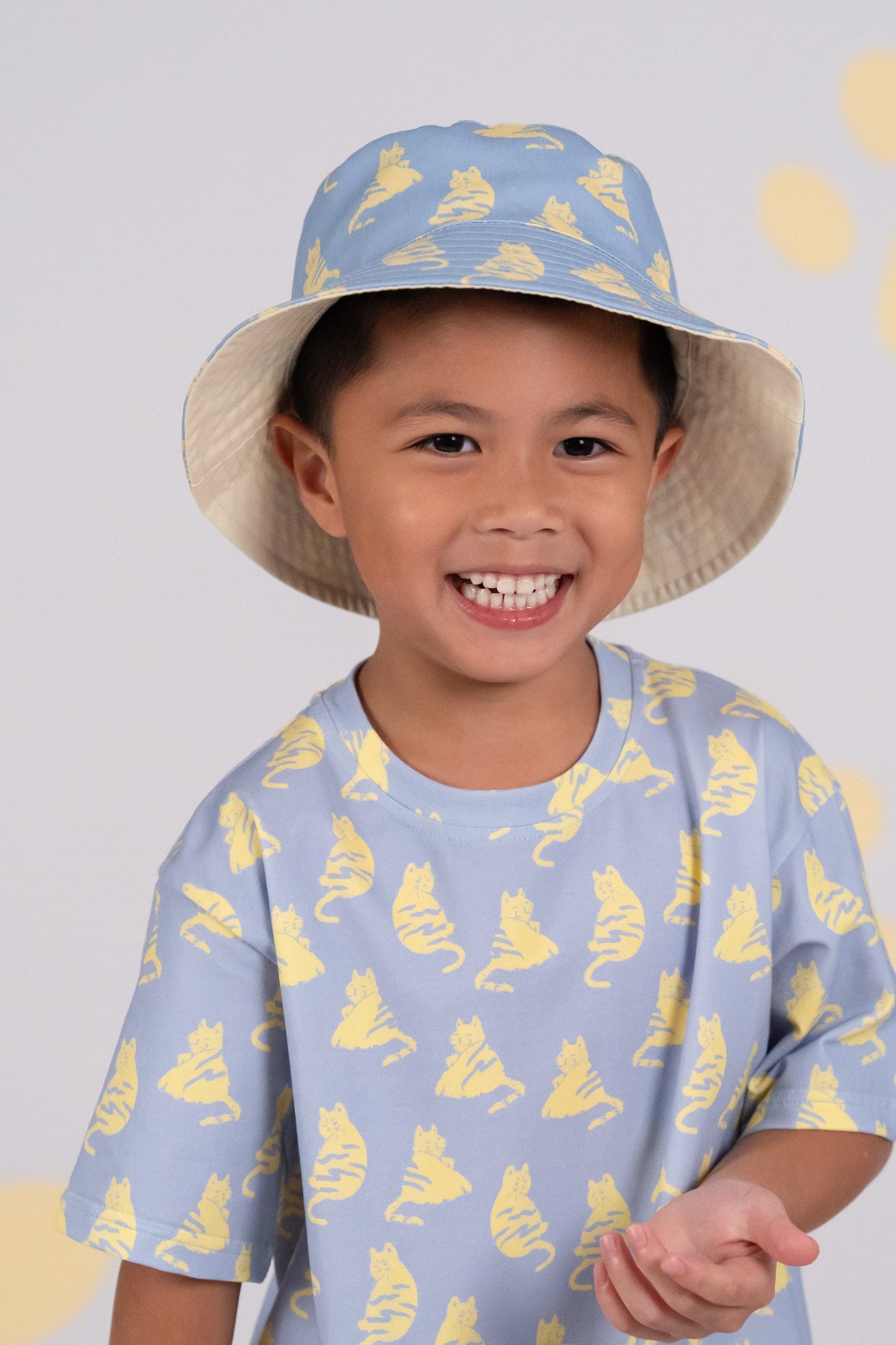 Cool Cats Tee & Reversible Bucket Hat - Cool Cats