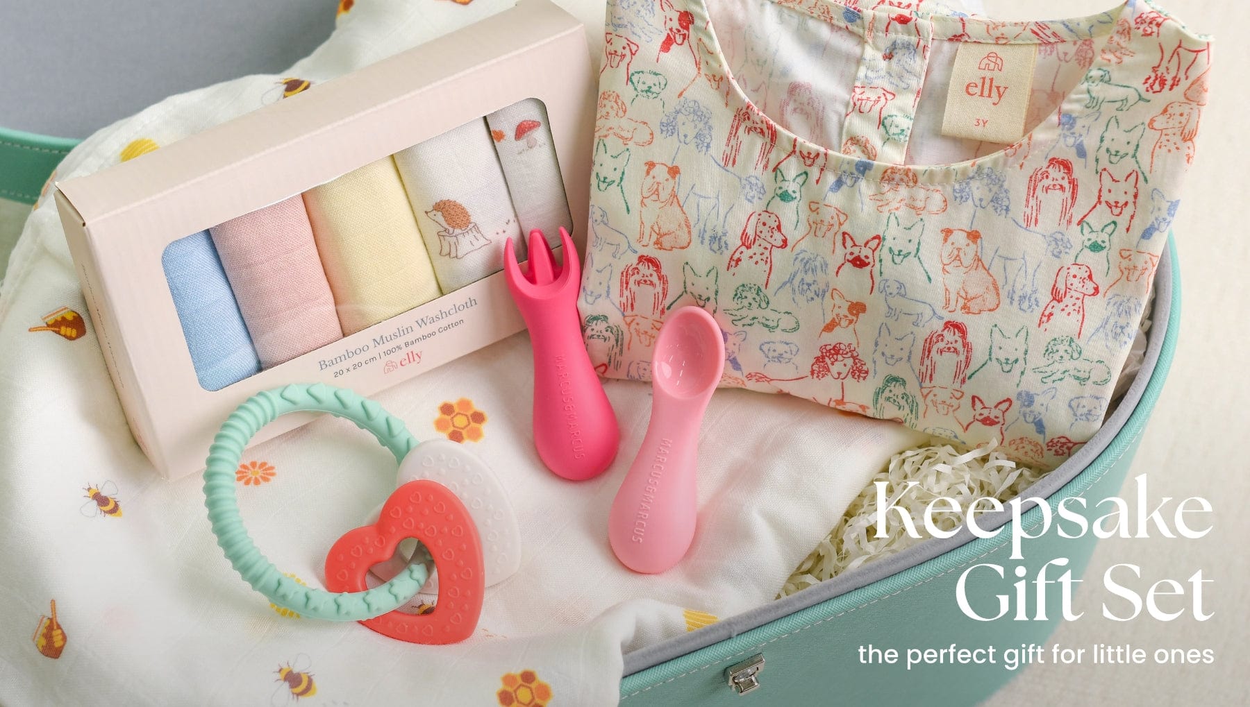 Keepsake gift set for baby
