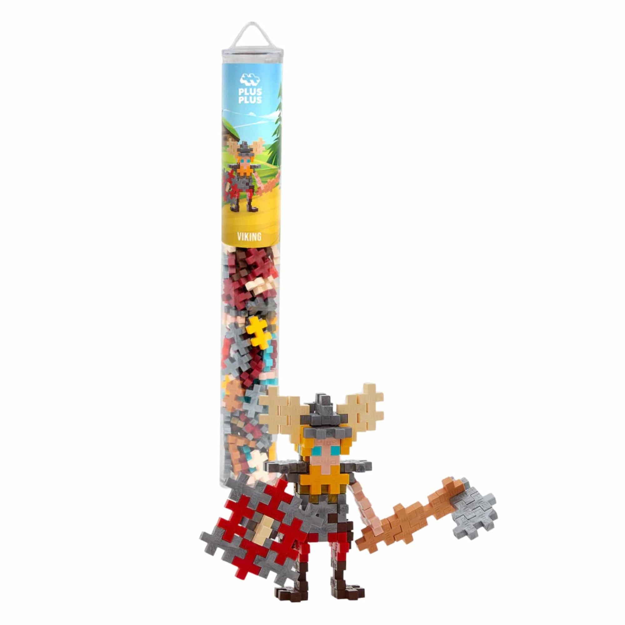 Plus Plus Tube Viking - 100 pcs | The Elly Store