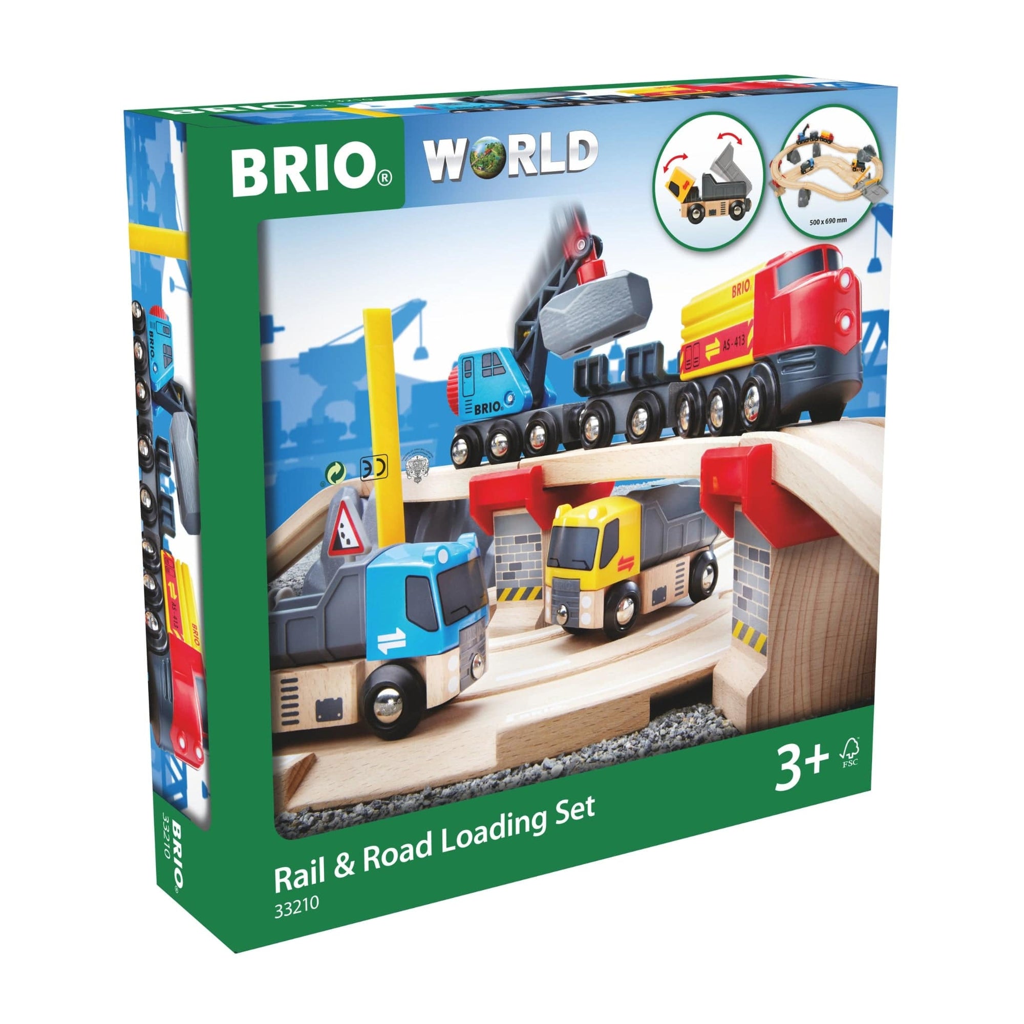BRIO | Rail & Road Loading Set | The Elly Store