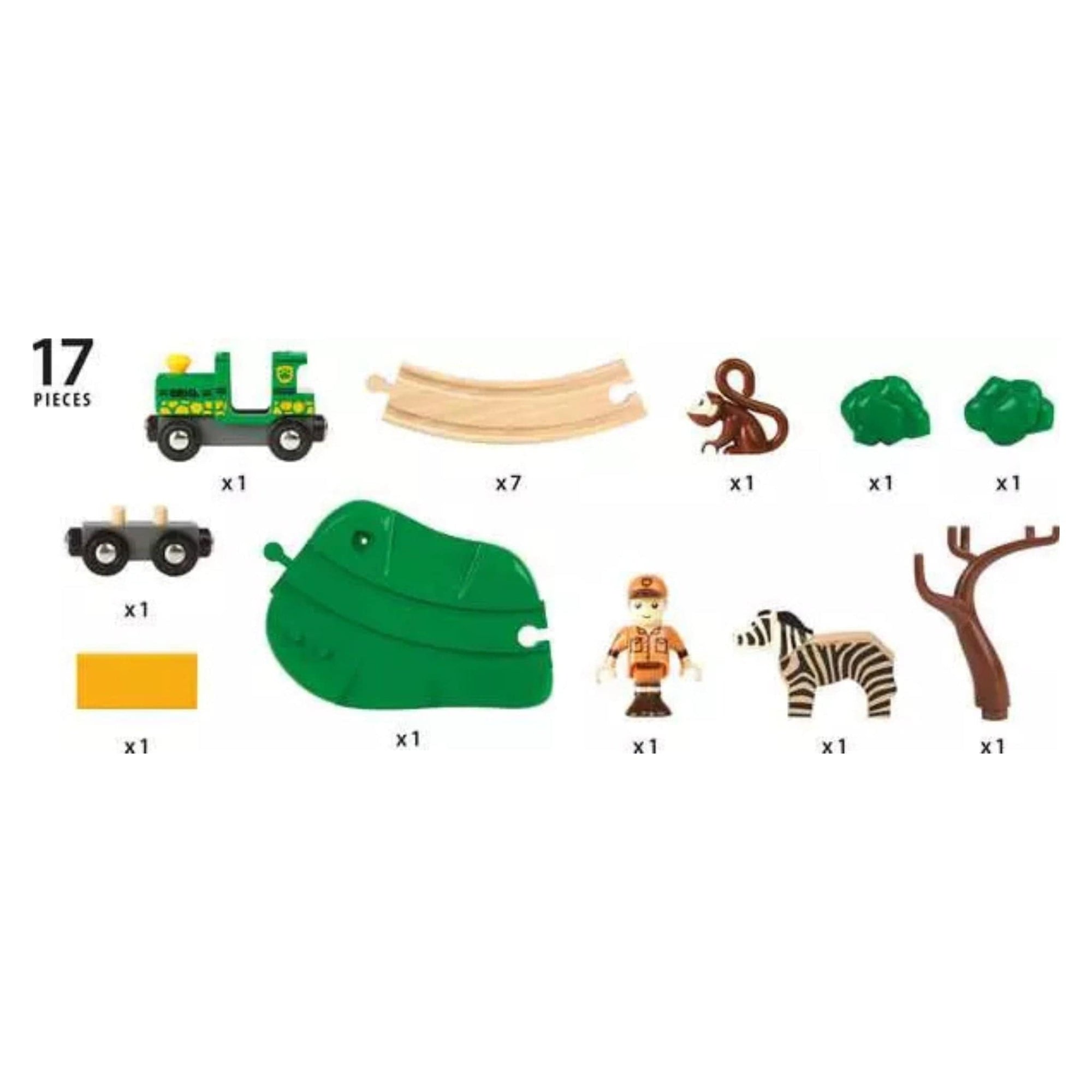 BRIO | Safari Railway Set | The Elly Store