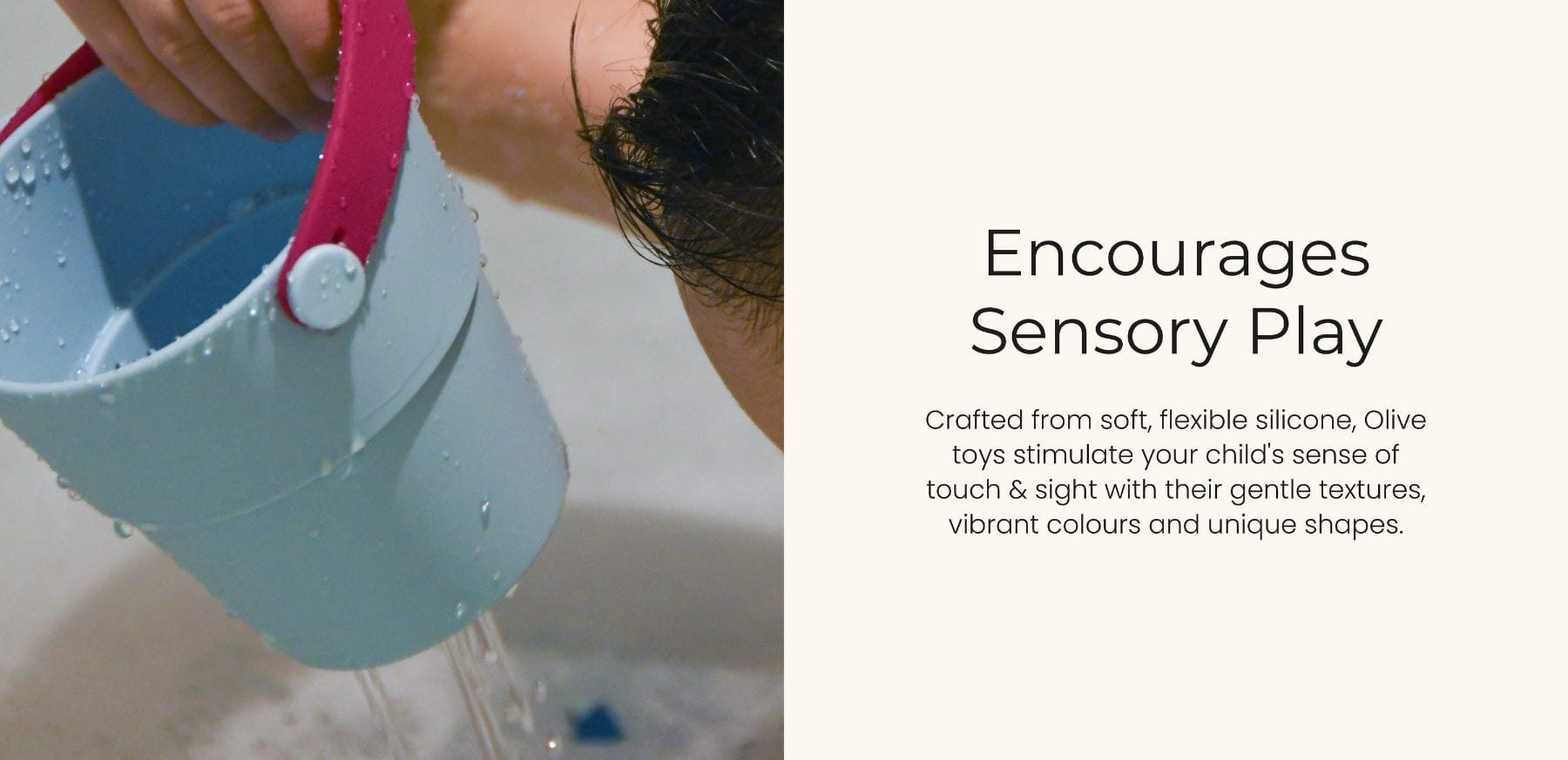 Website product image of child playing with sensory toy.