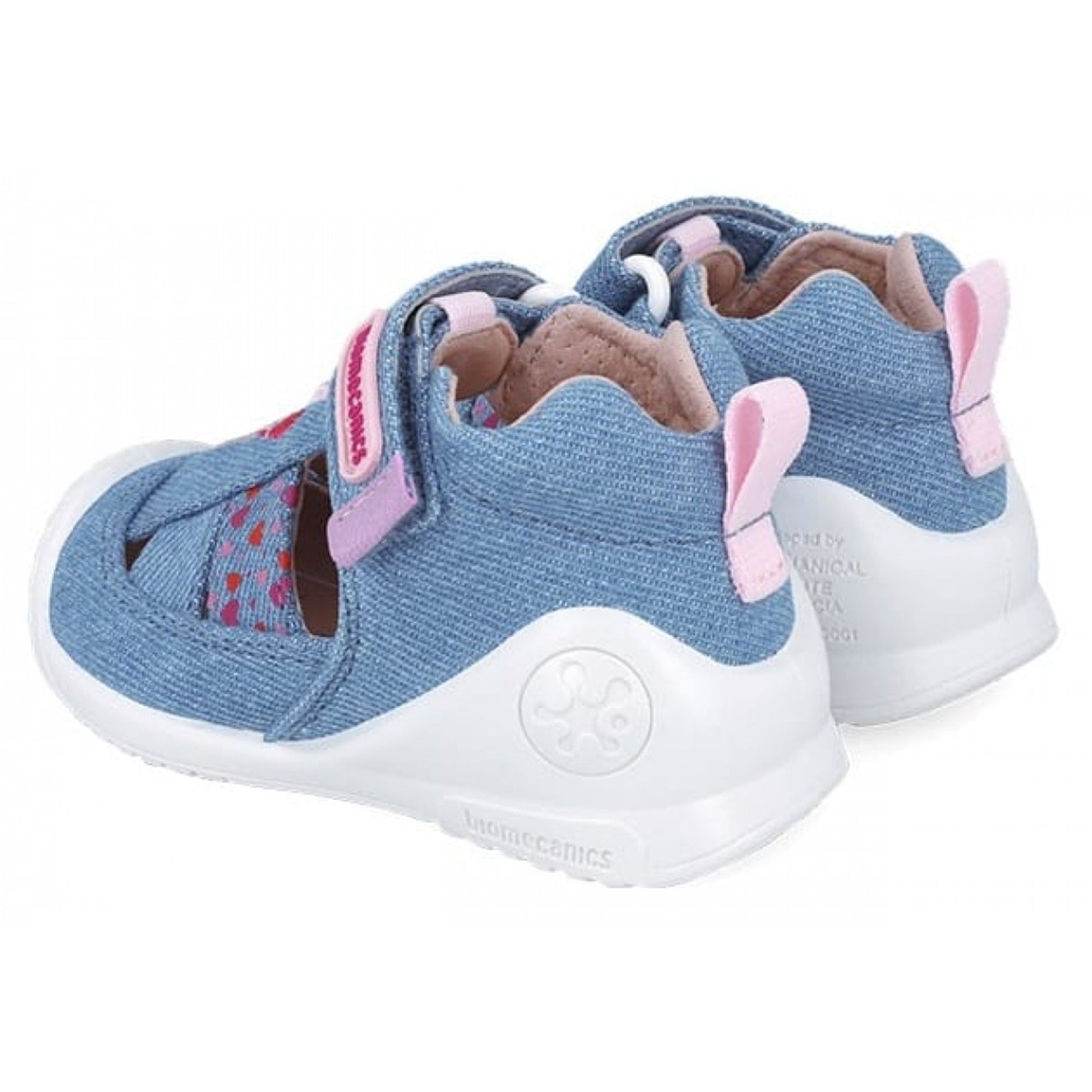 Biogateo Indigo Canvas Sandals - Dachshund