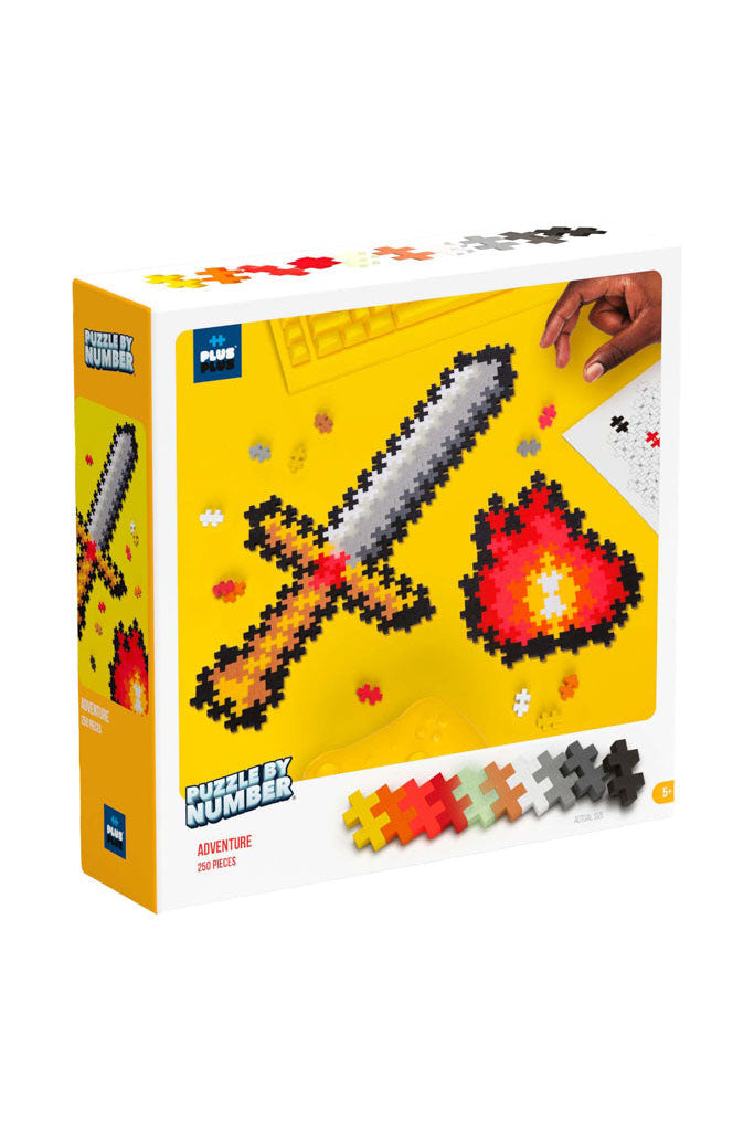 Plus-Plus - Puzzle By Number - Adventure 250pcs